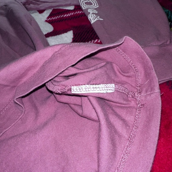 Vans “Off the Wall” Long Sleeve Tee — Dusty Rose (Size Large) - Picture 2 of 7